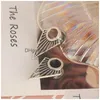 Plugues t￺neis de lascas de piercing de orelha j￳ias de j￳ias de moda de a￧o inoxid￡vel Expande brincos de 616 mm de queda DHGARDEN DHQXY