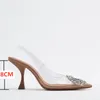 Sandals schoenen voor vrouwen 2023 Zomer schattige strass gericht