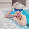 occhiali protettivi professionali per adulti antiappannamento protezione UV lenti uomo donna occhialini da nuoto polarizzati impermeabili occhiali da nuoto in silicone regolabili 230217