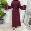 Roupas étnicas Eid Muslim Hijab Dress Women Loose Logo