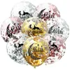 Muslim Party Decoration Star Moon Balloons Transparent Sequin Ramadan Eid Mubarak Balloons 12 Inch Eid Mubarak Latex Balloons Globos De Decoracion De Ramadan