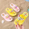 Pantoufle Enfants Pantoufles pour Filles Tournesol Tongs Été Bébé PVC Doux Antidérapant Enfants Plage Chaussures Talons Plats Mignon Toddler Sandales W0217