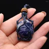 Pendant Necklaces Irregural Natural Stone Net Bag Necklace Fashion Amazonites Turquoises For Women Jewerly Party Gift