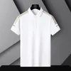 Мужской половой корея стиль твердый бренд модные рубашки поло с короткими рукавами мужские белые летние летние хлопковые дышащие топы негабаритные 4xl 230217