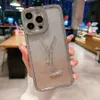 Moda luksusowe projektanty telefonów komórkowych dla iPhone'a 15 14 14pro 14plus 13 12 11 Pro Max 15pro 15promax Galaxy S24 S23 S22 Glint Rhinestone