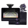 Dvr per auto Dvr per auto in 1 Dvr 170 gradi 1080P Hd Dash Cam Dual Lens Dashcam con telecamera per retromarcia Front Back Inside Video Recorder 4 pollici Dhndx