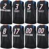 Printed Statement Basketball Lindy Waters III Jersey 12 Aaron Wiggins 21 Dario Saric 9 Chet Holmgren 7 Tre Mann 23 Eugene Omoruyi 97 Aleksej Pokusevski 17 Man Youth