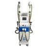 أحدث آلة تخسيس الجسم Criolipolisis تجميد الجسم 4 مقابض Cryo Cavitation RF Lipo Laser Home Salon استخدام