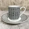 Cups Saucers Sliver Urkish Espresso med keramisk kopp uppsättning för kaffekökfest dryck ware heminredning kreativa gåvor