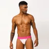 Mutande Intimo uomo in cotone senza schienale Gay Slip anca aperta Perizoma Perizoma Moda Uomo Uomo Slip sexy Lingerie