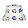 Berets Stardew Valley Pastel Junimos Bucket Hats for Men Women Vocation Game Game Field Hat Fisherman Fisherman Panamka