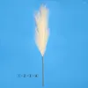 Decorative Flowers 1PC 110cm Detachable Artificial Pampas Grass Bouquet Year Holiday Wedding Party Home Decoration Plant Simulation Fake