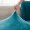 Stuhlabdeckungen weicher Samt Schnitt Ecksofa Kissen Couch Sitz Rückenlehre Beschützer Hülle Elastizität Slip Cover für Chaise Longue