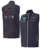 2023 Nuova giacca senza maniche F1 Formula 1 Gilet da corsa da uomo Maglietta intima Jersey Primavera Autunno Abbigliamento da ciclismo Gilet Gilet da moto