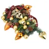 装飾的な花クリスマスハート形状の花輪結婚式のために逆木を使用する複数の使用