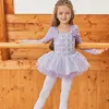 Stage Wear Ballet Dress Dance Dans Tuoernas Gymnastics Flower Girl -jurken Ballerina Tutu -tutu Tuchards For Girls Long Sleeve