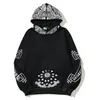 black mens hoodie Bandanna print fleece jumper designer hoodies streetwear pullover sweatshirt Men's Clothing Askyurself