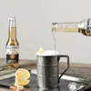 Mugs 350ML Retro Beer Mug 304 Stainless Steel Coffee Tea Cups Creative Outdoor Camping Picnic Utensils