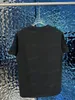 Xinxinbuy Men Designer Tee T Shirt 23SS Paris رسائل كبيرة على الجدران