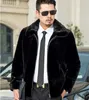 Men's Leather & Faux Genuine Jacket Real Coat Black Garment Wholesale Retail OEM