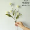 Flores decorativas Artificial 5 Head Dandelion Home Wedding Room Party Decoration Simulation Flower Mini Table Vaso