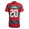 23/24 Flamengo Soccer Jerseys 2023 Home E. Ribeiro thiago Maia Pedro Gabi Maillots stopa de arascaeta Andreas David Luiz B.henrique Vidal