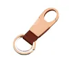 Porte-clés porte-clés clé anneau en métal inoxydable mousqueton porte-ceinture simple chaîne porte-clés pendentif anneaux chic chaînes acier femmes