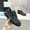 Designer Sneakers Calfskin Casual Shoes Shoes Vintage Leather Trainers All-Match Stylist Sneaker Leisure Shoe Platform LACE-UP Triangel Logo Size 35-45
