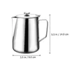 Mugs Cup Pitcher Frothing Coffee Jug Frother Stainless Steel Melting Steaming Espresso Pot Creamer Butter Latte Making Accessories