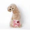 Hondenkleding huisdier shorts hygiëne fysiologische broek gestreepte teddy luier wasbare teef ondergoed