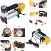Auto DVR opblaasbare pomp YD3035 Portable Super Flow 100psi Tyre Inflator / Car Air Compressor Tyre Vehicle Electric Drop Delivery Mobil DHBK7