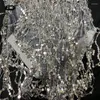 Stage Wear Shining Silver Crystals Bodysuit Women Tassel Rhinestone Fringe 2 Pieces Sexy Club Festival Outfit Spandex Latin Dance 222s