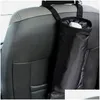 Voiture DVR Organisateur de voiture Prix inférieur Portable Siège arrière Sac à ordures Poubelle Porte-poussière étanche Boîte Style Oxford Tissu Drop De Dhahf