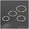 Neusringen noppen n30 sieraden groothandel 100 stks/lot mix 3 size body piercing roestvrijstalen ringring druppel levering dhgarden dhhex