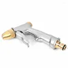 Car Washer High Pressure Garden Hose Nozzle Sprayer Brass Durable Mutifunctional Handheld Water Portable Spray