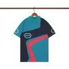 Golfpolo's voor mannen Designer T-shirt High Street Borduurwerk Stiksel Polo Shirt Suspenders Gedrukte high-end trend tops