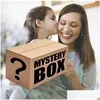 Andra festartiklar Lucky Mystery Box Blindboxar Slumpmässiga apparater Hemprodukt Elektronisk stil Produkt Sådana headset Watch Dhmaq