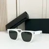 507 Schwarz/Graue quadratische Sonnenbrille für Damen, Sonnenbrillen, Designer-Sonnenbrillen, UV400-Brillen, mit Box
