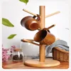 Cups Saucers Characteristic Solid Wood Jujube Wooden Handmade Water Coffee Mug Cup Tea Beer Juice Milk Mugs Drink Cup- Gift