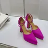 sandali firmati Décolleté con plateau Tacchi alti da donna Cinturino con fibbia Abito da sposa da donna Calzature Scarpe con strass rosso rosa Festa sexy Sandali di lusso Fabbrica serale