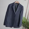 Herrdräkter Autumn Suit Men's Business Pending Leisure Worsted ull Högklassig texturjacka