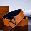 2023 Cinturón de diseñador para hombres Moda clásica Lujo Casual Letra L Hebilla suave Cinturón para hombres de mujeres 3.8 cm de ancho, entrega rápida axxa1