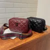 H￶st- och vintern New Street Versatile Casual Bag Personlig Sling Single-Shulder Plaid Crossbody High Quality Women's Bag