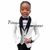 Boys Suit Wedding Tuxedo Kids Jacket Pants Vest 3 Piece Fashion Clothes Child Slim Fit Complete Clothes Blazer Set