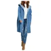 Damenjacken 2023 Warme Winter Lange Frauen Frühling Herbst Mit Kapuze Mantel Jeans Denim Basic Damen Windjacke Weibliche Große Plus Größe