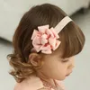 Acessórios para o cabelo 1 PCS Faixa de flores para meninas para meninas Bithday Gift 100 dias presente elástico macio