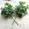 Decorative Flowers 7 Forks Effie Leaf Artificial Plants For Home Floral Arrangement Material Wedding Party Plant Wall Decoration Fake