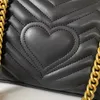 3 SISSISS MARMONT LUXURY TASARIMLARI Crossbody Çantalar Çift G Geri Deri Omuz Çanta Kayışı Kadınlar Erkekler Süper Mini Büyük Çanta Zinciri Debriyaj Flap Fash Moda Çantalar