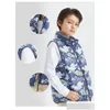 Voiture Dvr Gilets Mode Enfants Sans Manches Chaud Hiver Vers Le Bas Gilets Athlétique Vêtements De Plein Air Drop Delivery Bébé Enfants Maternité Caillot Dhcya