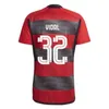 23/24 Flamengo Soccer Jerseys 2023 Home E. Ribeiro thiago Maia Pedro Gabi Maillots stopa de arascaeta Andreas David Luiz B.henrique Vidal